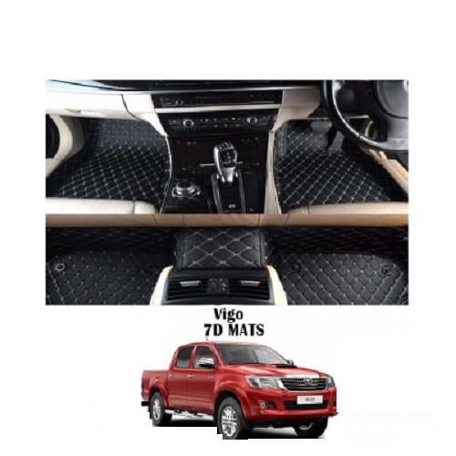 7D Floor Mats for Toyota Vigo 2010-2016