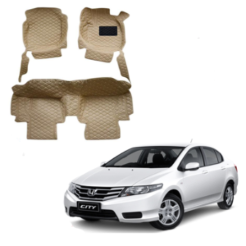 7D Floor Mats for Honda City 2009-2020