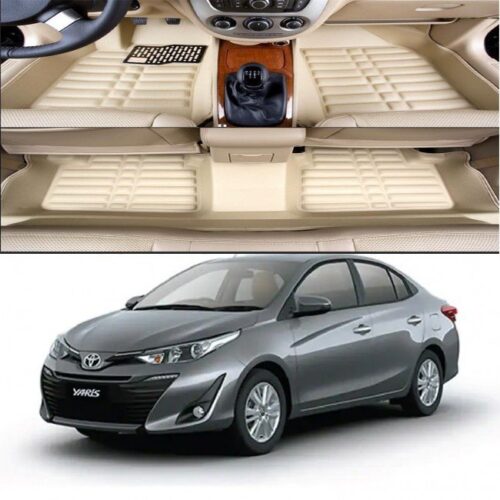 5D Mat for Toyota Yaris Beige