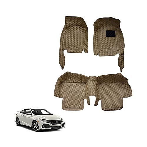 7D Floor Mats for Honda Civic 2016-2020
