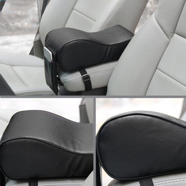Arm Rest Memory Foam Black