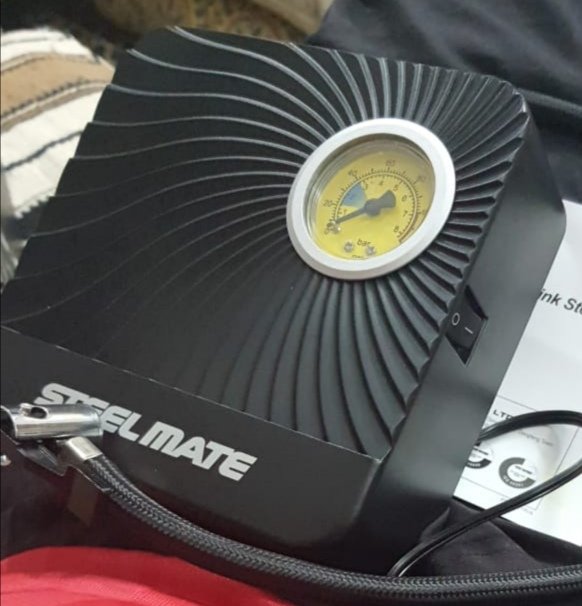 Steel Mate Tyre Air Compressor| Tyre Inflator - Image 3