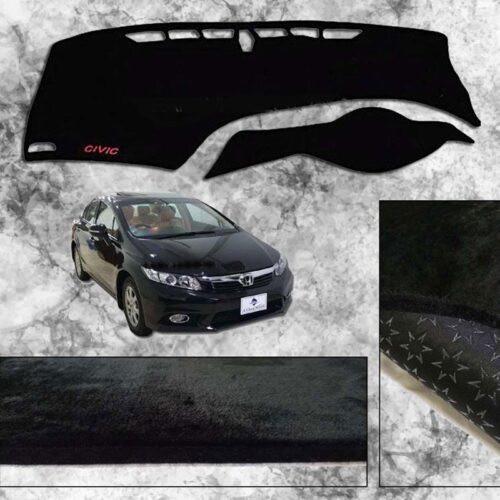 Velvet Dashboard Carpet Honda Civic 2012-2015
