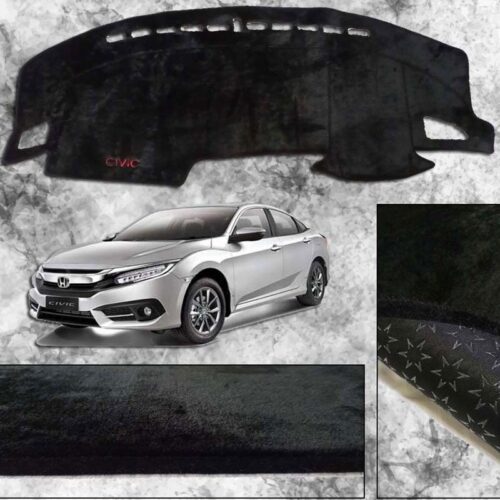Velvet Dashboard Carpet Honda Civic 2016-2022