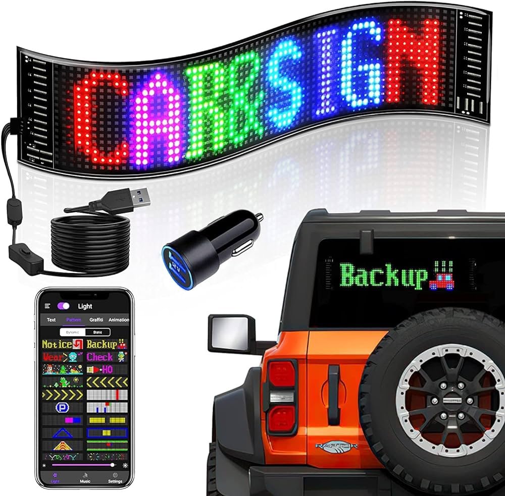 LED Car Sign LED Matrix