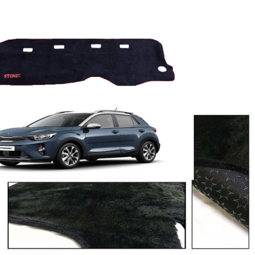 Velvet Dashboard Carpet For KIA Stonic