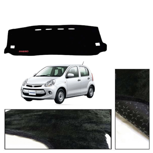 Velvet Dashboard Carpet For Toyota Passo 2011-2016