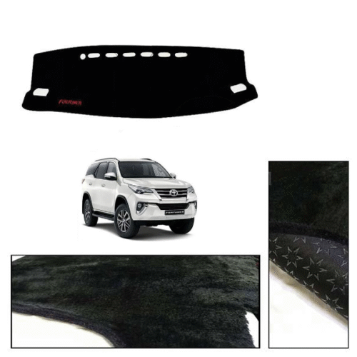 Velvet Dashboard Carpet For Toyota Fortuner 2017-2022