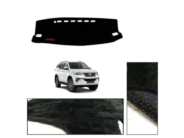 Velvet Dashboard Carpet For Toyota Fortuner 2017-2022